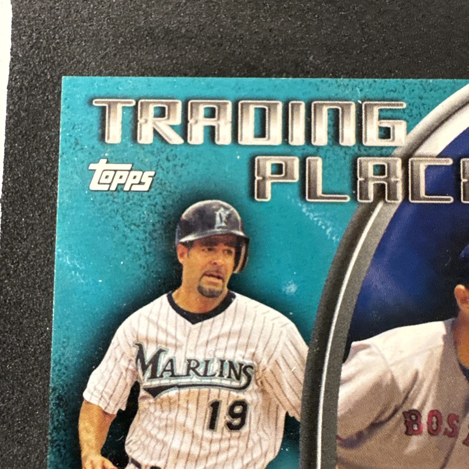 2006 Topps Trading Places Mike Lowell Autograph TPA-ML Red Sox / Marlins - Image 2 of 4