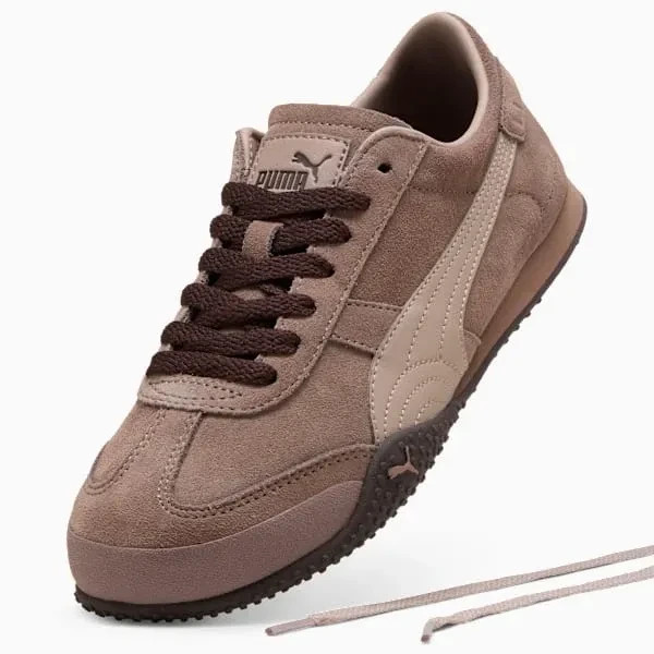 Puma Women's Bella UT Classic Sandstone Rose Latte Sneakers image 5