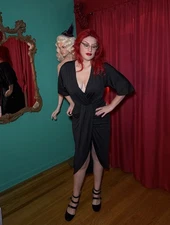 Dress Day Unique vintage wiggle dress size L 