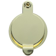 Door Peephole Cover Copper Privacy Door Viewer Cover for Apartment Security