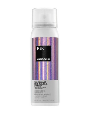 IGK ANTISOCIAL Overnight Bond Building Dry Hair Mask Healthy Shine 5.0 oz NEW