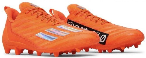 Adidas Adizero Big Mood Football Mens 10.5‎ Solar Orange GX7898 Cleats @BIZERO Adidas Adizero Big Mood Football Cleats  main image 2