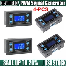 4x LCD Display 1Hz 150kHz PWM Signal Generator Pulse Frequency Adjustable Module