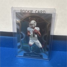 Panini 2020 Select Tua Tagovailoa Rookie Base Card Dolphins Concourse #45. rookie card picture