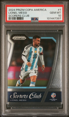2024 Panini Prizm CONMEBOL Copa America - Scorers Club 2024 Panini Prizm CONMEBOL Copa America - Scorers Club