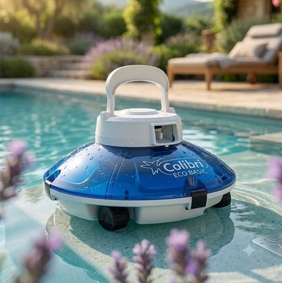 Colibri Poolroboter Eco Basic für Poolboden Poolsauger Poolreiniger 50m² Neu Top
