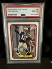 2004 Tom Brady Fleer Platinum PSA 10