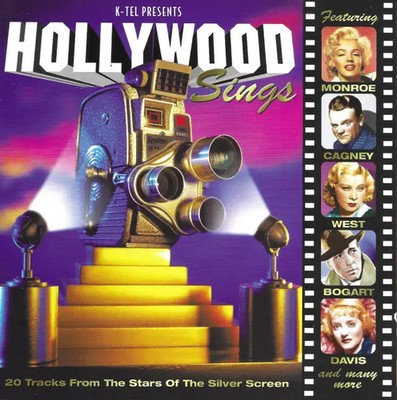 CD James Cagney, Marilyn Monroe, Joan Crawford Hollywood Sings MONO K-tel En