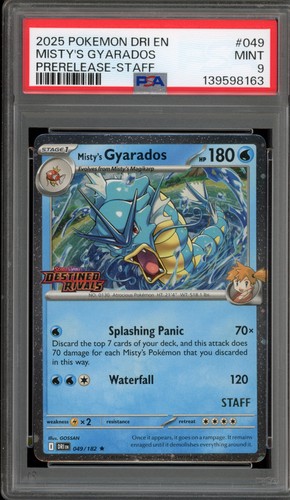 Misty's Gyarados (Prerelease Staff)
