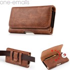 Extra Large Belt Clip Pouch Case Leather Case Cover Holster For Cell Phone