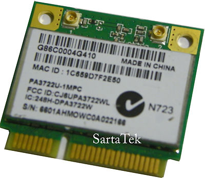 Atheros AR5B95 802.11b/g/n Wireless PCIe Half  Genuine Toshiba G86C0004G410