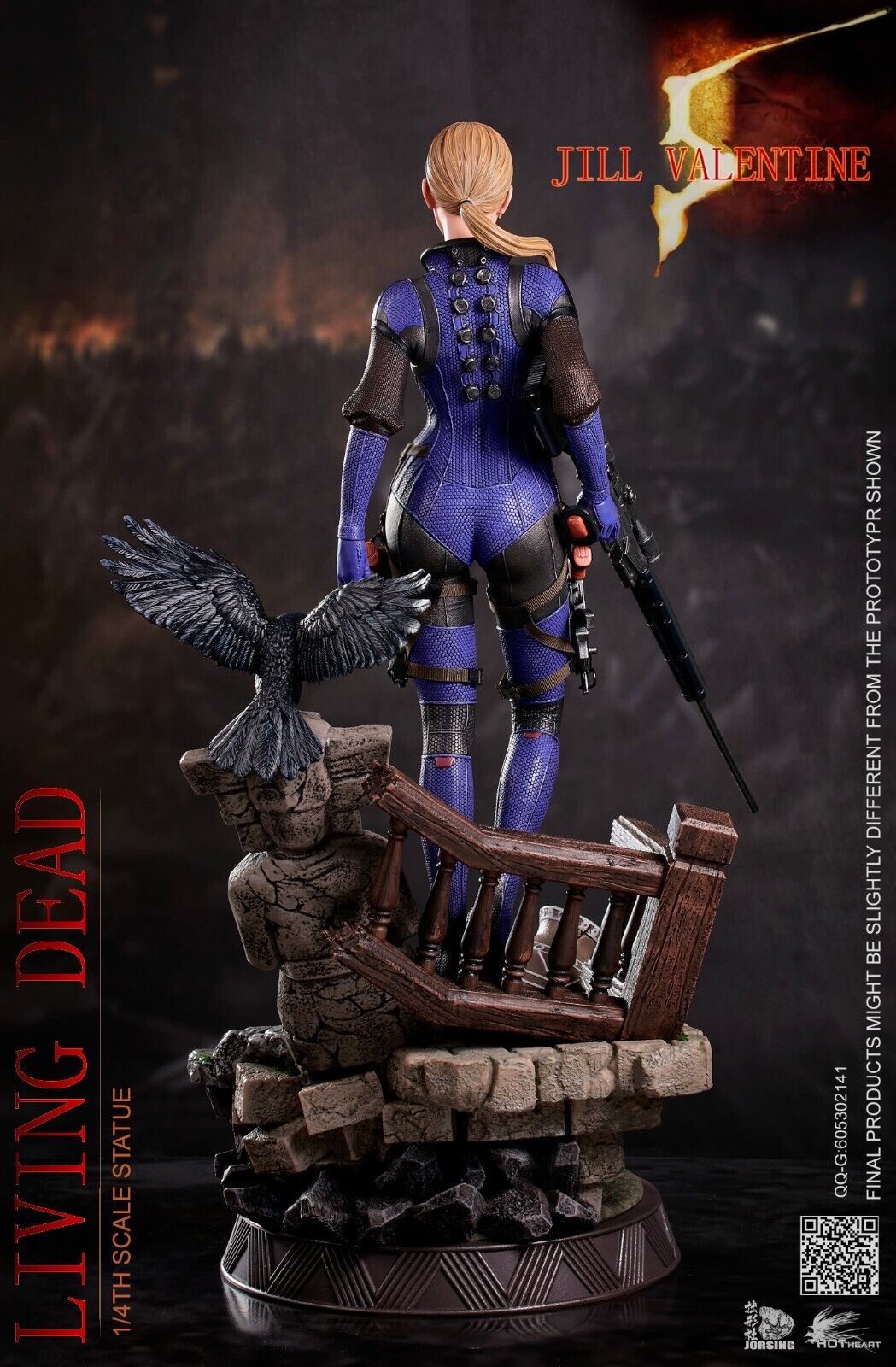 GADGETSWRAP PS4CS7730 - Printed Jill Valentine resident evil 5