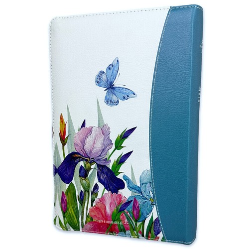 Biblia para Mujer Letra Gigante 14 puntos RV1960 mariposas con indice y cierre - Bild 2 von 4