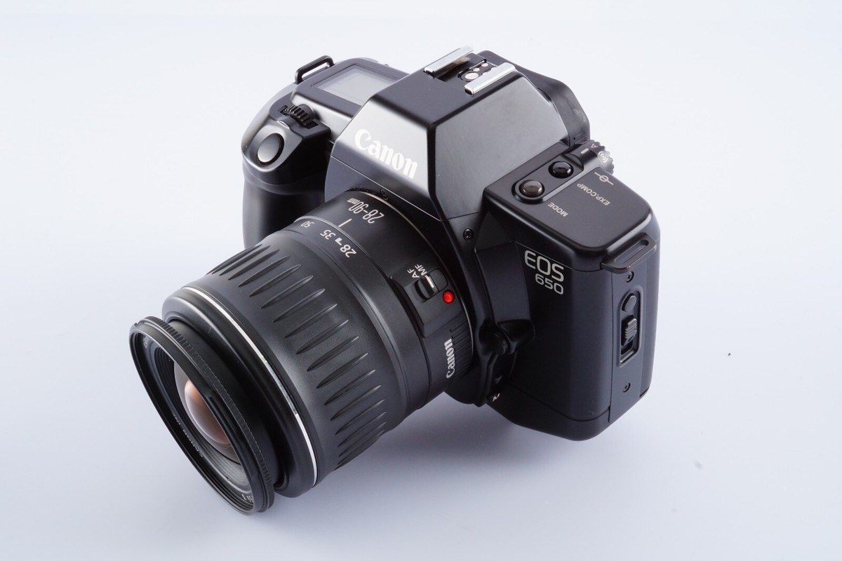 EX+++++ Canon EOS 650 Film Camera w/ EF 28-90mm F/4-5.6 III AF