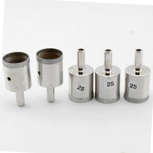 5 piezas sierras de orificio de diamante de 8-25 mm brocas de taladro de borde súper delgado herramientas lapidarias para piedra - Imagen 112 de 112
