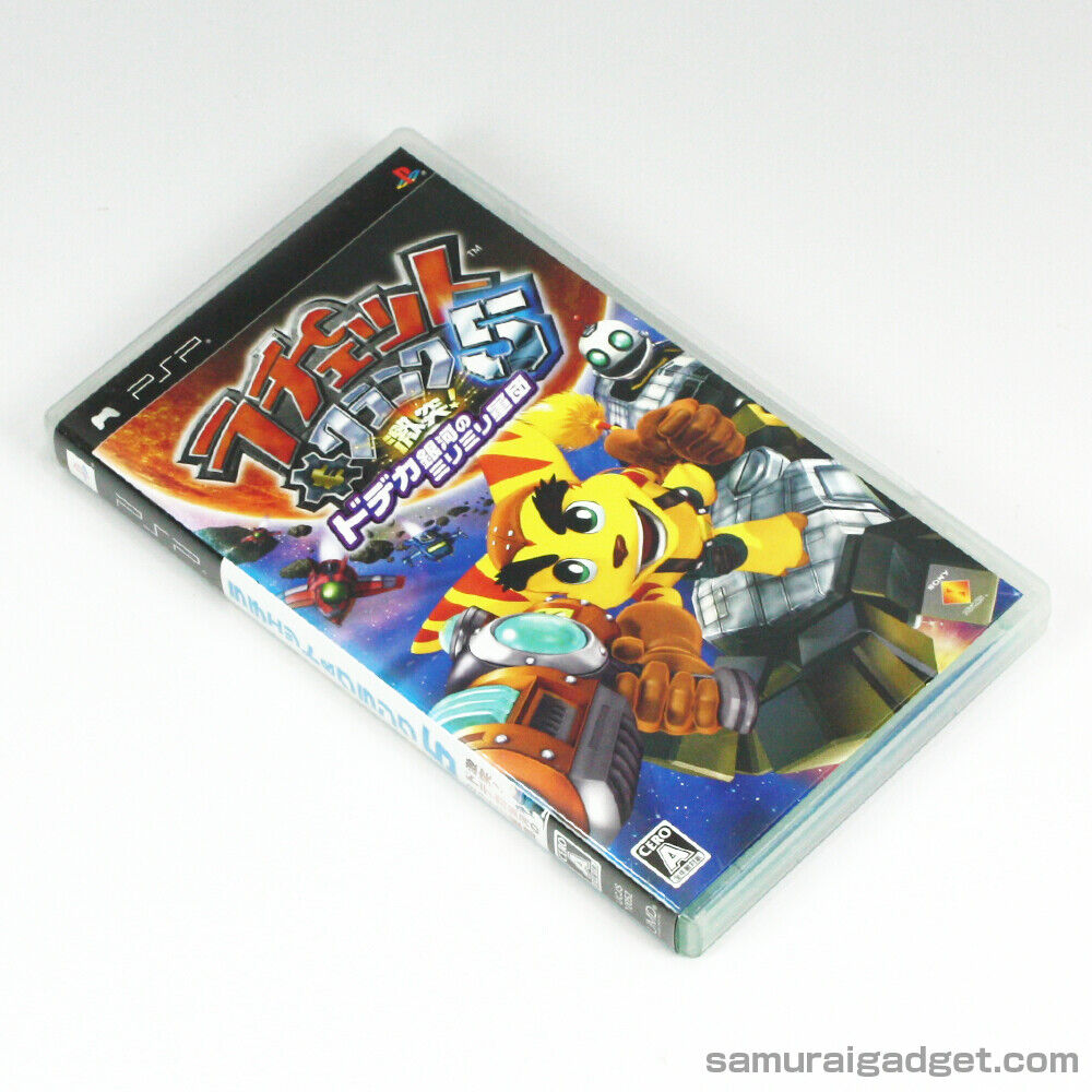 USED PSP Ratchet Clank 5: Gekitotsu! Dodeka Ginga no MiriMiri