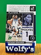 2022-2023 Panini Donruss Basketball Complete Players Anthony Edwards 