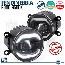 FARI Fendinebbia LED DRL per Jeep Cherokee KJ 05-08 OMOLOGATI Luci Diurne LED
