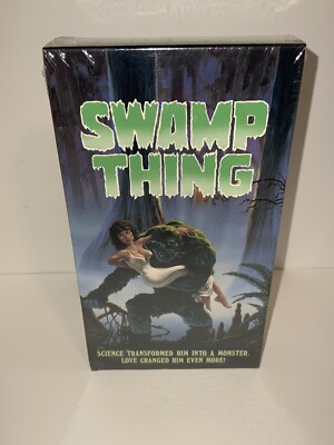 SWAMP THING, VHS - New Old Stock - NEW, STILL SEALED!