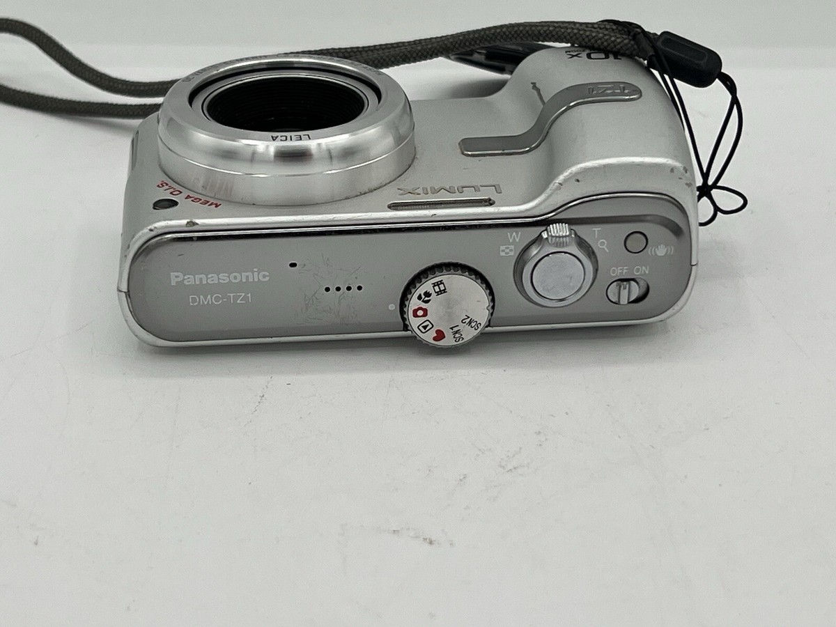 Panasonic Lumix DMC-TZ1 Digital Camera 10x Optical Zoom 5MP With