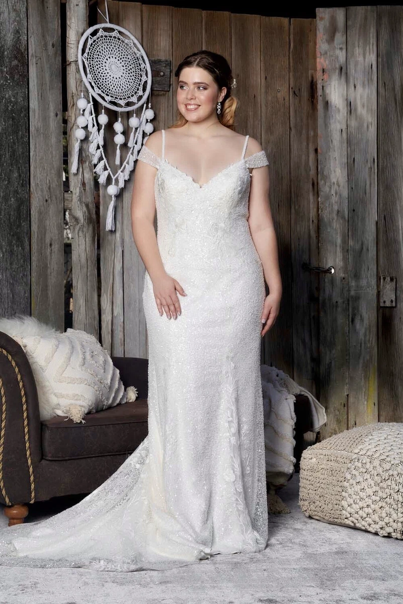 Wedding dress size 22 cheap