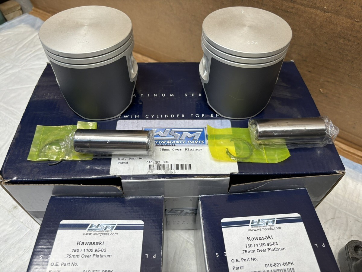 1995-2002 Kawasaki ZXi STX 750 Big Pin PORTED Top End Kit