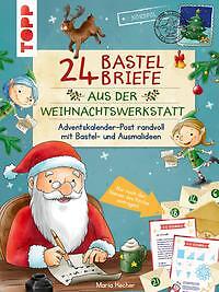Thumbnail - 24 Briefe Vom Weihnachtsmann. Adventskalender-post Zum Basteln, Malen