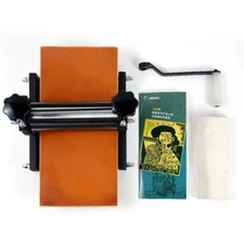 Printmaking Rubbing Machine Letterpress Gravure Rubbing Copper Print Tool 