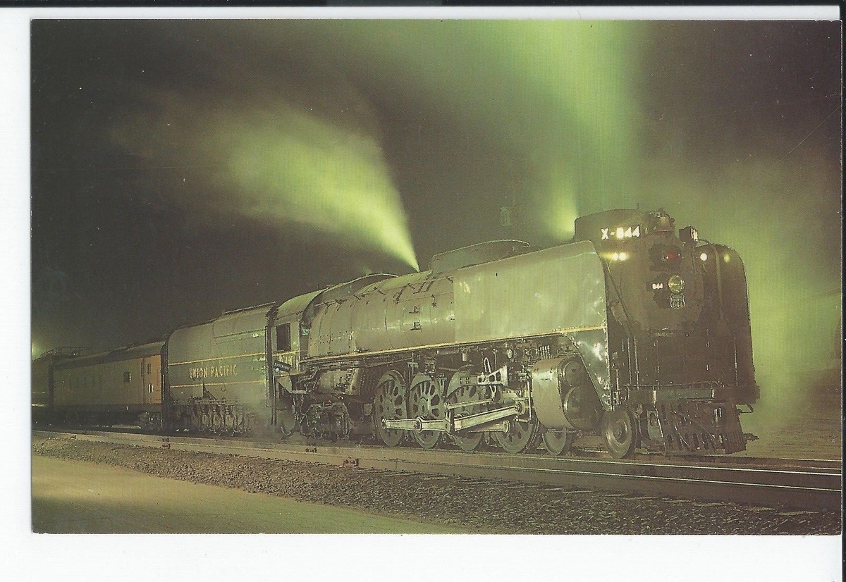 Union Pacific's Locomotive #844,Last of Steam Locomotives for UP