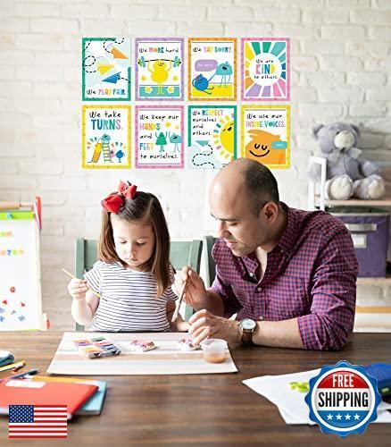 Carson Dellosa Happy Place 12-teiliges Poster-Set, Motivation 8,5" x 11" Wand - Bild 5 von 5