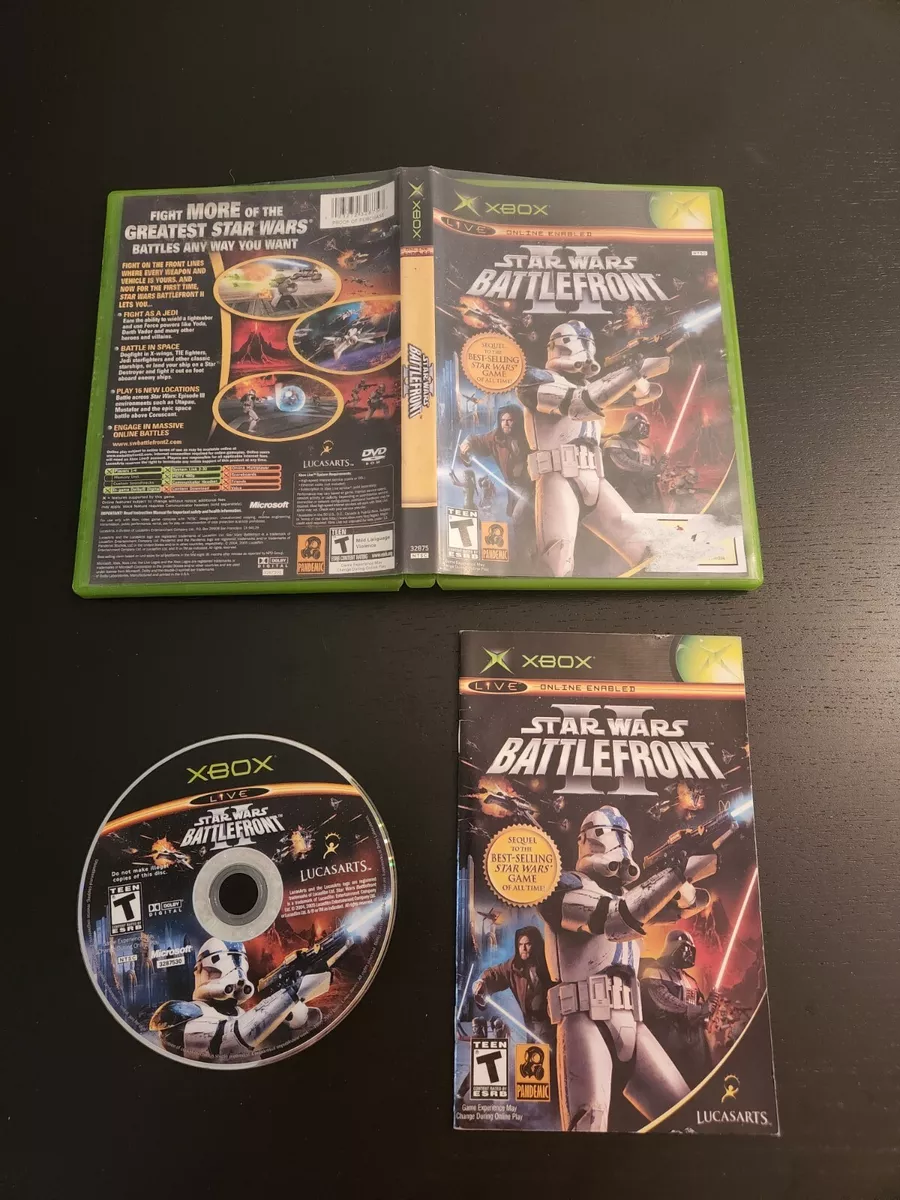 Star Wars: Battlefront II (Microsoft Xbox Live, 2005) *COMPLETE*  23272328757