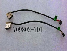 DC POWER JACK CABLE Wire Harness FOR HP Envy 15-E 17-E P/N: 709802-YD1 SD1 FD1
