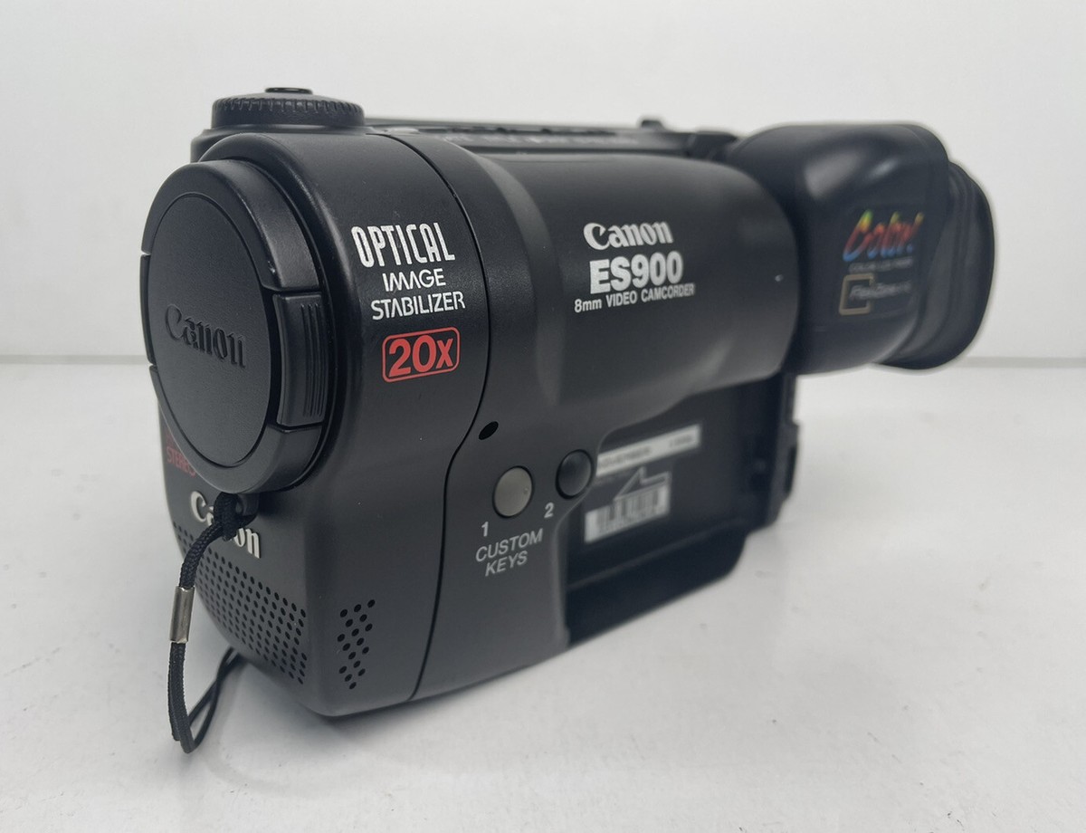 Canon ES900 Video Camcorder Only FOR PARTS OR REPAIR POWERS ON  *READ*