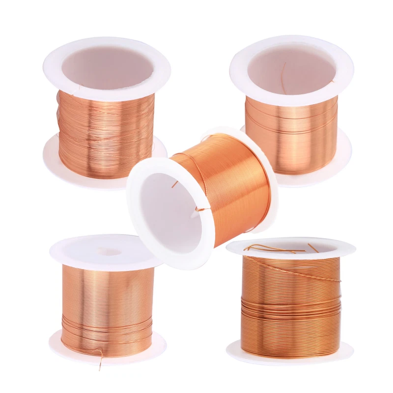 0.04mm -1.3mm Red Magnet Wire Enameled Coppers Wire Round Magnetic Coil Winding - Image 4 of 4