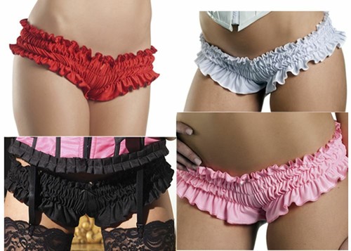 Booty Shorts Mini Ruffled Lingerie by Be Wicked - 第 1/4 張圖片