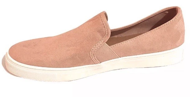 Women s Rose Slip On Twin Gore Sneakers Universal Thread Pink Blush Size 10