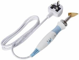Blue/White 230v Plug In Mini Iron Master 5/10W Craft Kit