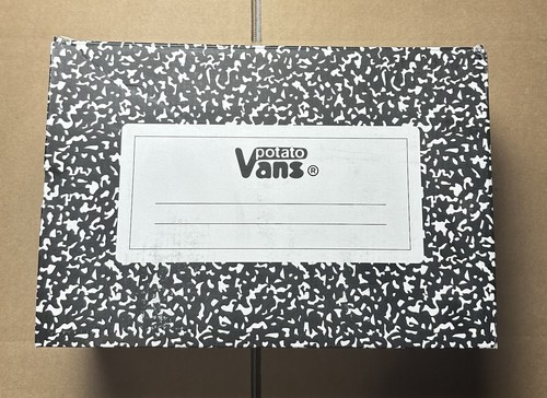 VAULT x VANS Sk8-Hi Vr3 Lx Imran Potato Black Checkerboard Tru White Mens 8.5 - Picture 5 of 6