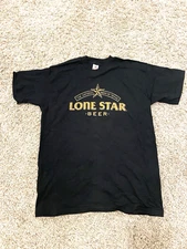 Vintage 90's Lone Star Beer The National Beer of Texas  Shirt Men's XL NWOT