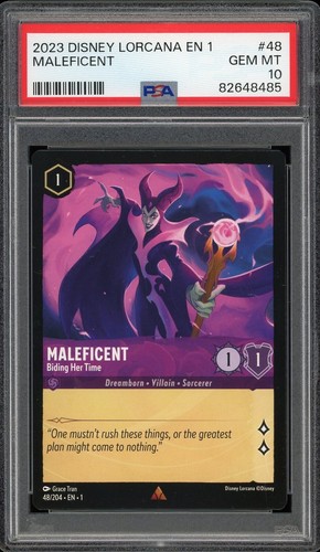 Maleficent - Biding Her Time graded PSA 10 for sale on eBay