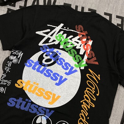 Stussy Test Strike Pig Dyed Tee Black BNWT Original | eBay