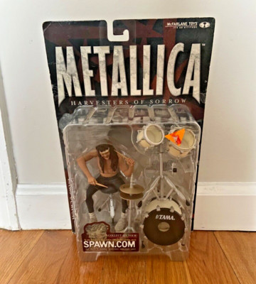 2001 McFarlane Toys Metallica Stage  Figure Harvesters of Sorrow Lars Ulrich