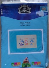 § kit broderie points comptés DMC : album photo DIM DAM DOUM