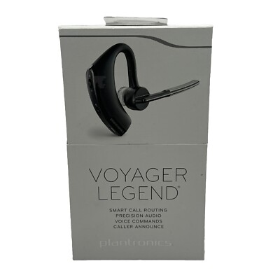 PLANTRONICS - Voyager Legend In Ear Headset Black New Sealed