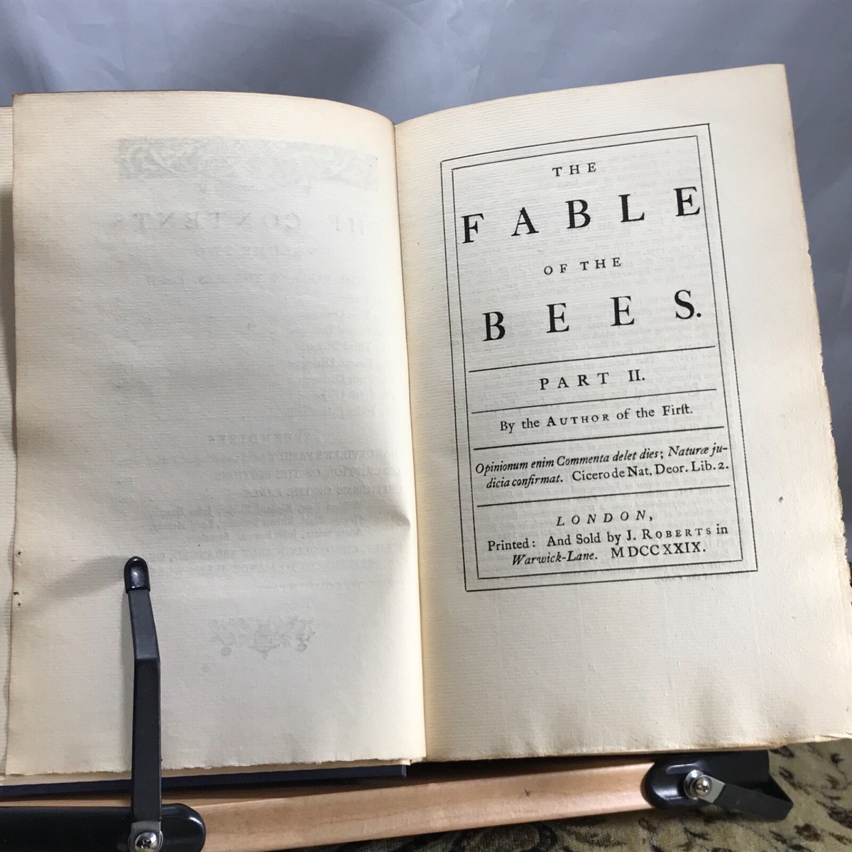 1924 The Fable of the Bees: Or, Private Vices, Publick 1924 The Fable of the Bees: Or, Private Vices, Publick