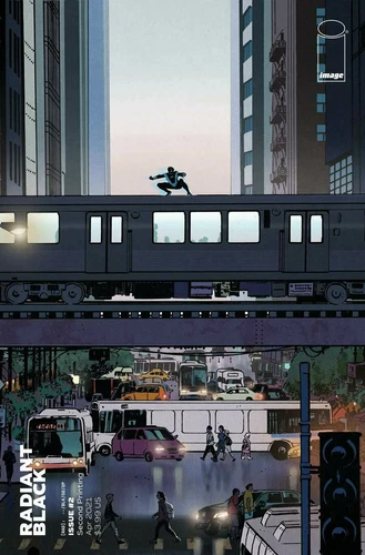 RADIANT BLACK #2 2ND PRINT KYLE HIGGINS NM IMAGE COMICS 2021