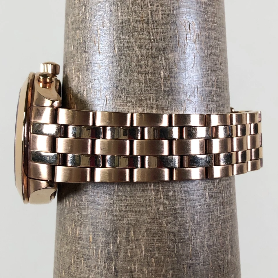 Женские кварцевые часы Marc by Marc Jacobs MBM3394 Dress цвет розового золота 35 мм 6 3/4 дюйма - Изображение 3 из 4