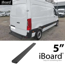 APS Rear Step Bar Style 5in Black Fit Dodge Mercedes-Benz Sprinter 10-25