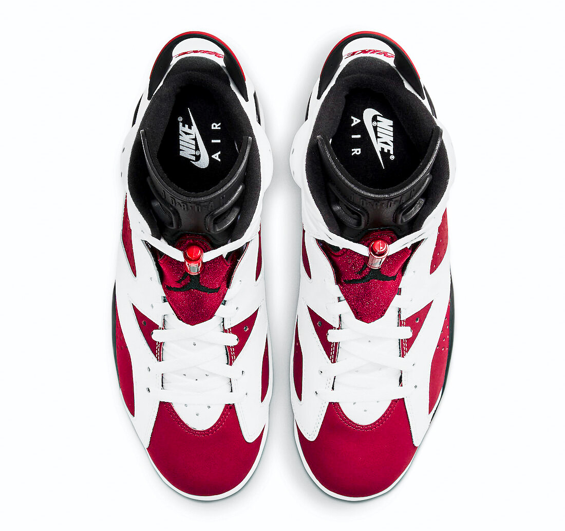 New in Box Deadstock Air Jordan 6 Retro OG 'Carmine' 2021 Sz 13
