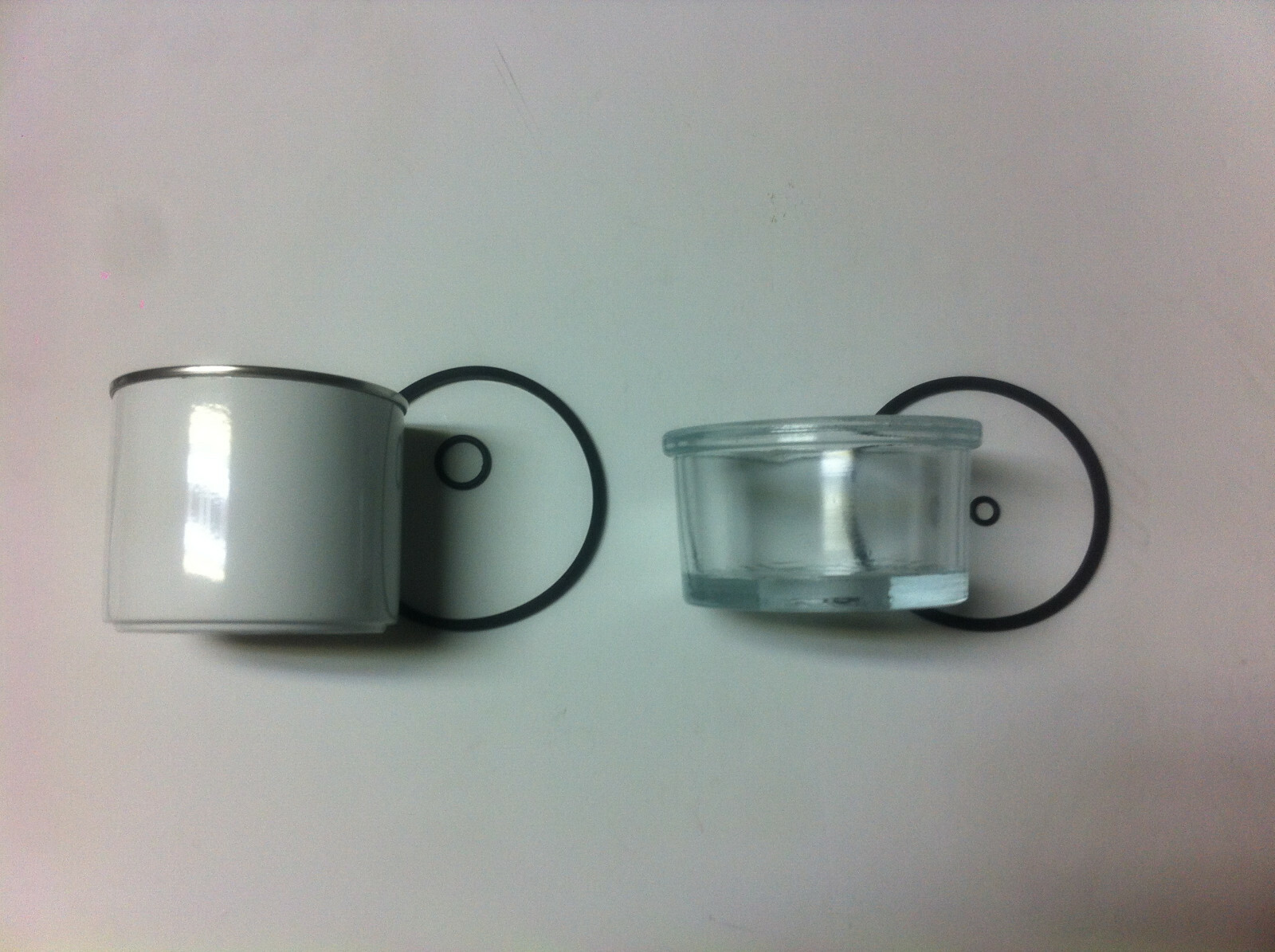 Replacement Glass Bowl & Fuel Filter, replaces CAV* 7111403, Element